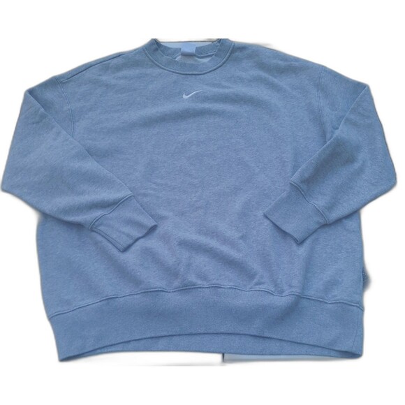 Vtg Nike Center Swoosh Crewneck Sweatshirt Y2k - Picture 1 of 9
